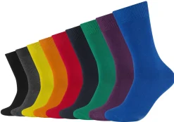 Camano ~ Baumwollsocke 9er Pack ~ Bunt