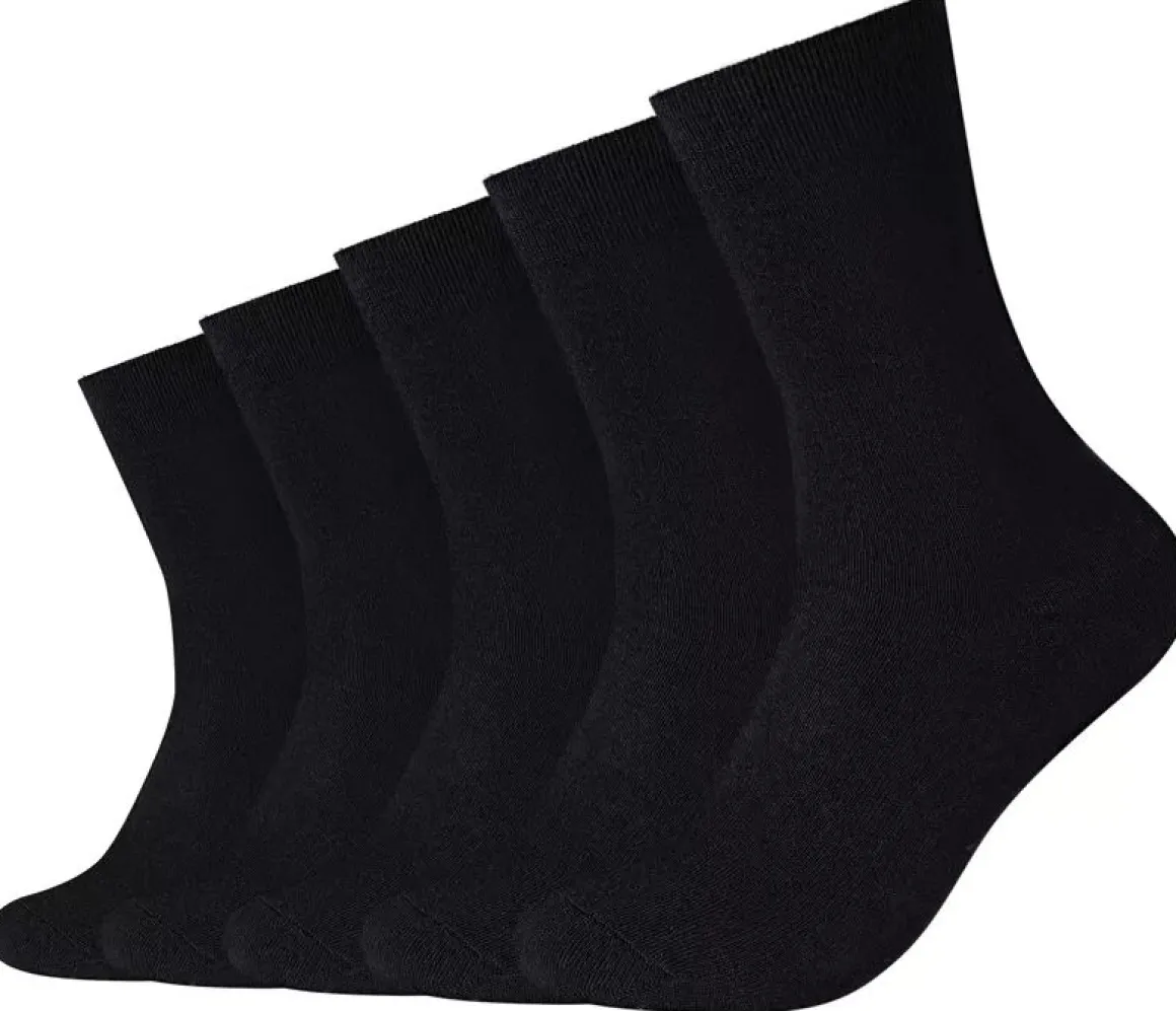 Camano ~ Classic Socken ~ 5er Pack schwarz