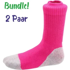 Camano kids ~ Funktionssocke Sport 2er Pack ~ Fuchsia