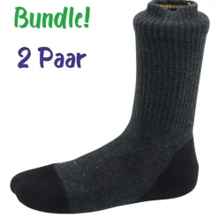 Camano kids ~ Funktionssocke Sport 2er Pack ~ Schwarz