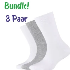 Camano kids ~ Socke 3er Pack ~ mix weiß