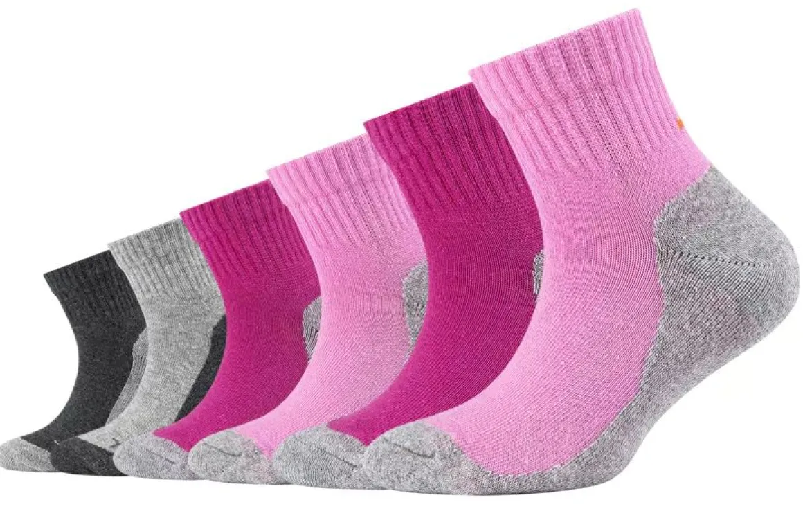 Camano ~ Kurzsocke Pro-Tex-Funktion 6er Pack ~ Fuchsia