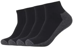 Camano ~ Kurzsocke Sport Pro-Tex-Funktion 4er Pack ~ black