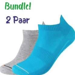 Camano ~ Sneaker Funktionssocke 2er Pack ~ Turquoise