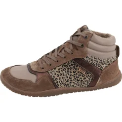 Develab |a ~ MidCut Sneaker Wam ~ Leo Taupe