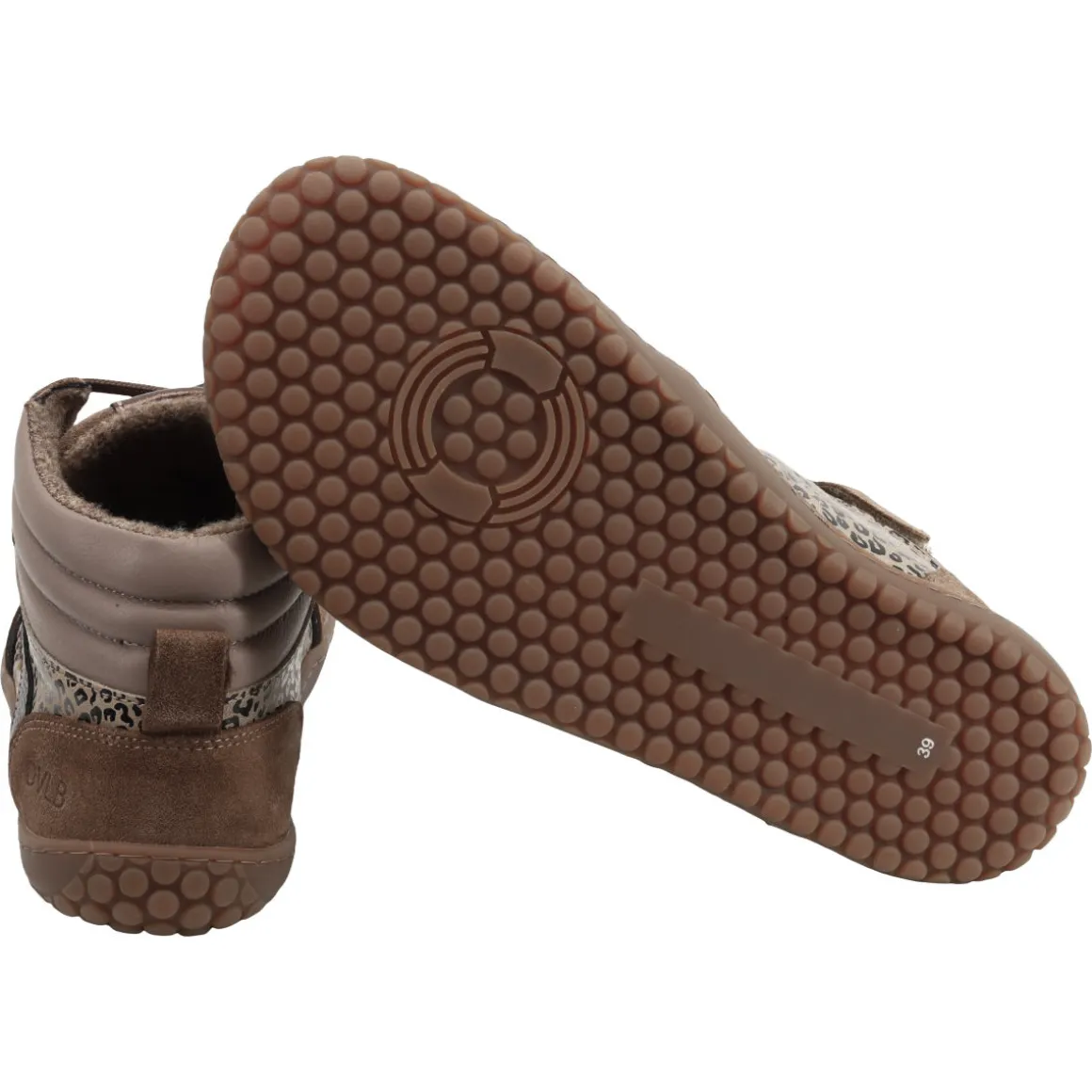 Develab |a ~ MidCut Sneaker Wam ~ Leo Taupe