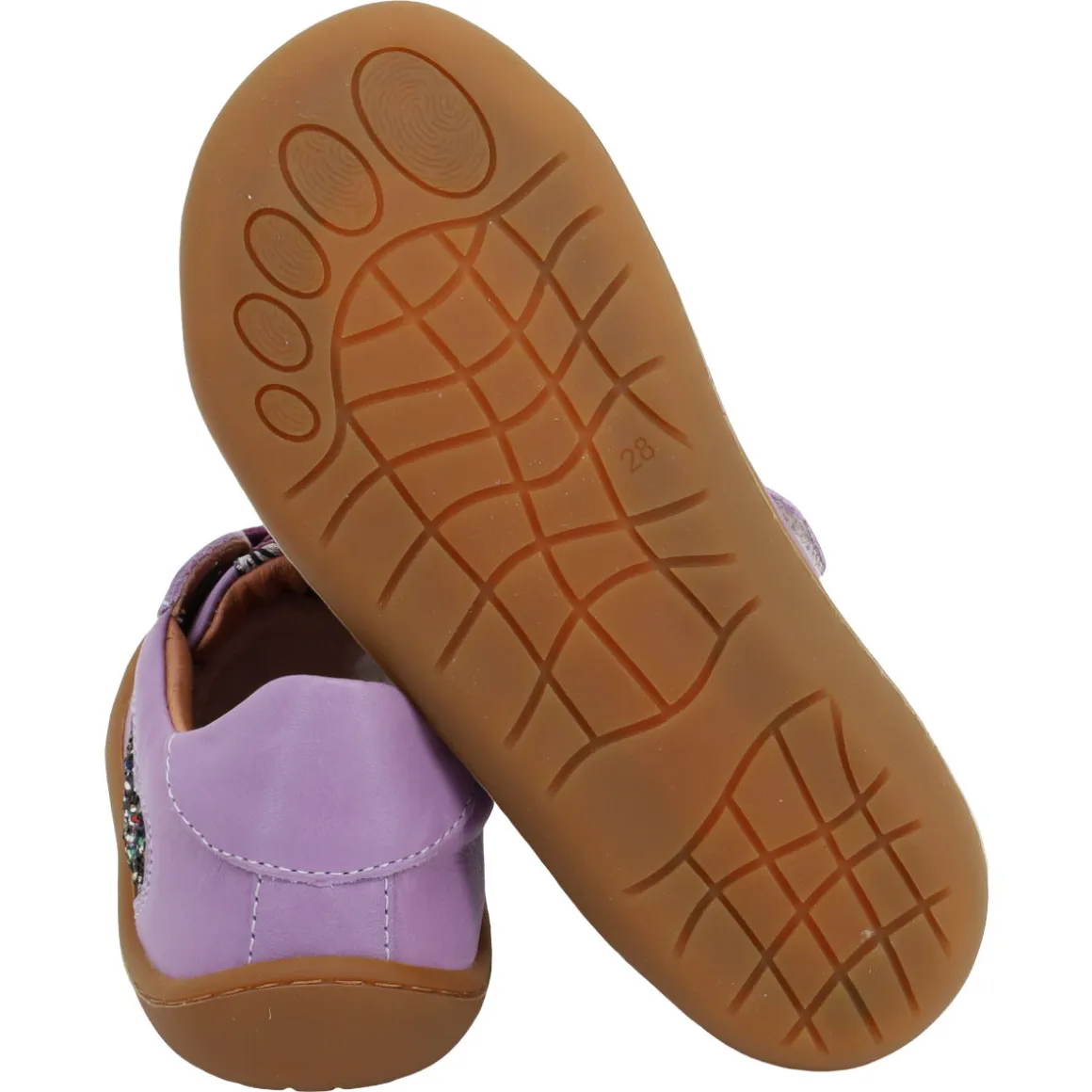 Develab ~ LowCut Leder Sneaker Schnür ~ Purple