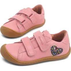 Develab ~ LowCut Leder Sneaker Klett ~ Pink