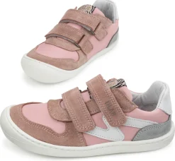 Develab ~ LowCut Sport Sneaker Klett ~ Pink Suede