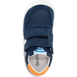 Develab ~ LowCut Sport Sneaker Klett ~ Navy Suede