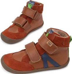 Develab ~ MidCut Klettschuh Warm + TEX ~ Cognac