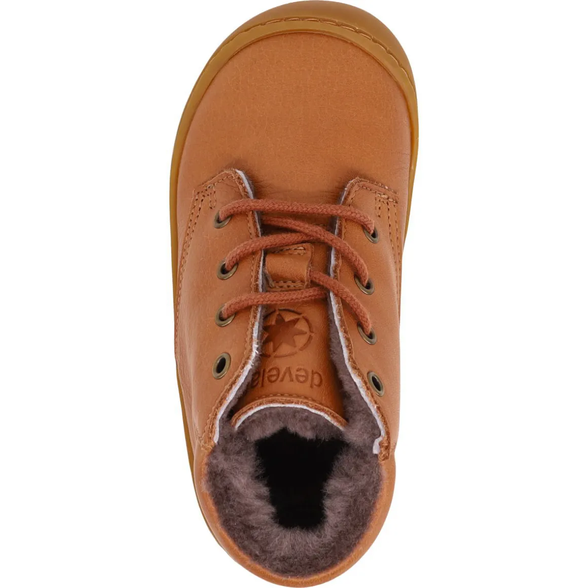 Develab ~ MidCut Lauflernschuh Winter ~ Cognac