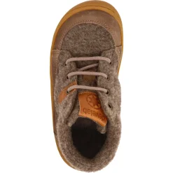 Develab ~ MidCut Lauflernschuh Merino ~ Beige Combi