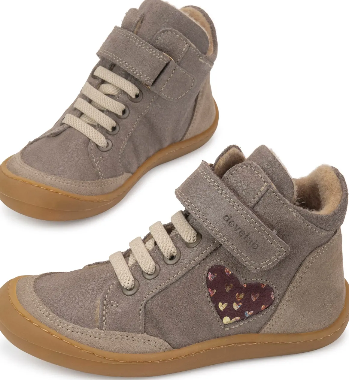 Develab ~ MidCut Schuh Warm ~ Taupe