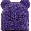 DexShell Kids ~ Winter Mütze mit Membrane ~ PomPom Beanie ~ Lila