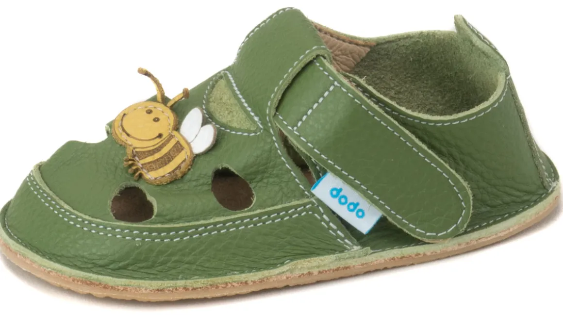 Dodo Shoes ~ Solis Sandale ~ Bee Green