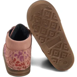 Däumling softie ~ Ecki HighCut Sneaker Fleece ~ Old Rose Leo