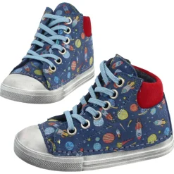 Däumling softie ~ Ecki HighCut Sneaker Wollfleece ~ Space Jeans