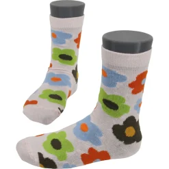 Ewers ~ Socken 2er Set ~ Blumen Latte/Rose