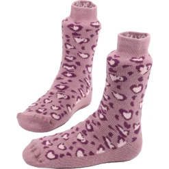 Ewers ~ Stoppersocke SoftStep ~ Leopard Flieder