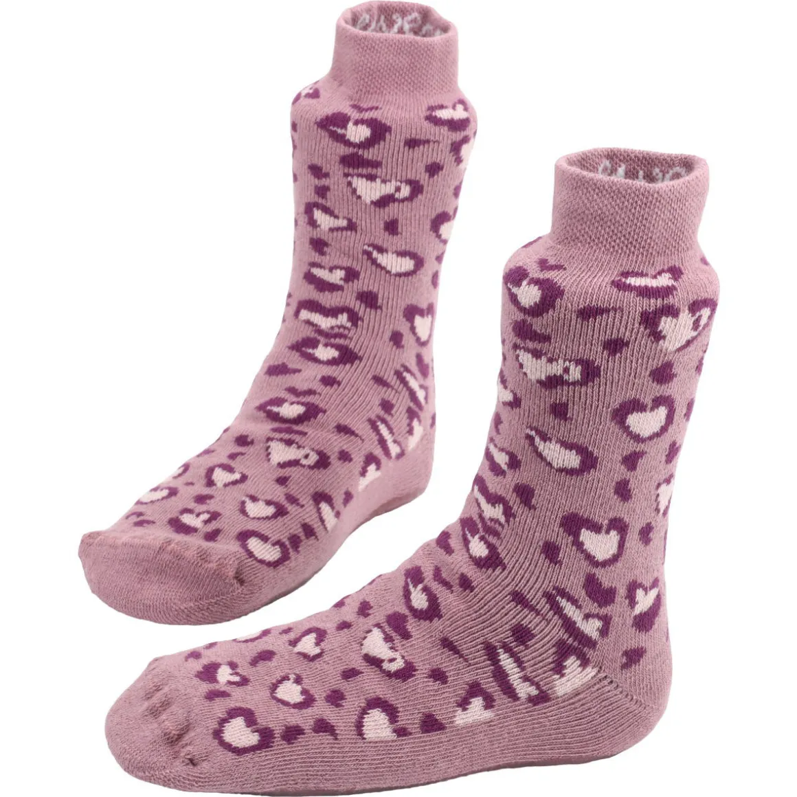 Ewers ~ Stoppersocke SoftStep ~ Leopard Flieder