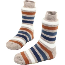 Ewers ~ Stoppersocke SoftStep ~ Ringel Blau Rost