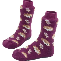 Ewers ~ Stoppersocke SoftStep ~ Igel Lila