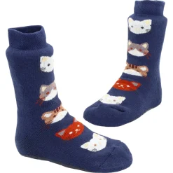Ewers ~ Stoppersocke SoftStep ~ Katze Blau