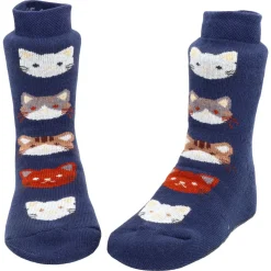 Ewers ~ Stoppersocke SoftStep ~ Katze Blau