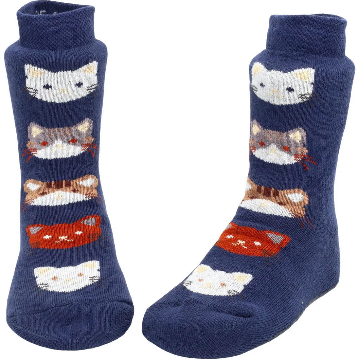 Ewers ~ Stoppersocke SoftStep ~ Katze Blau