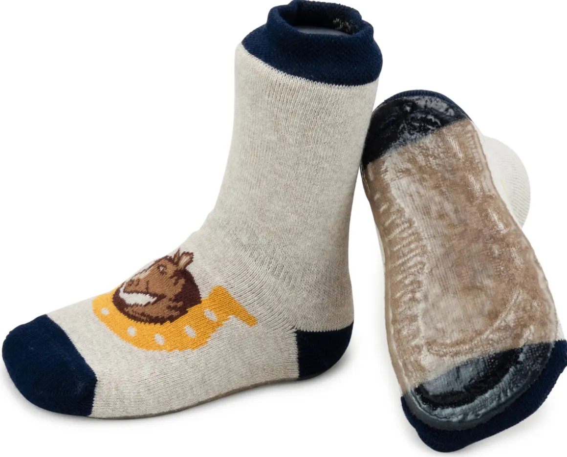 Ewers ~ Stoppersocke SoftStep ~ Hufeisen beige
