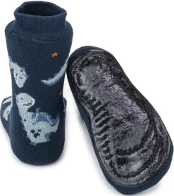 Ewers ~ Stoppersocke SoftStep ~ Dino blau