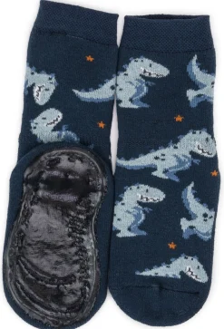 Ewers ~ Stoppersocke SoftStep ~ Dino blau