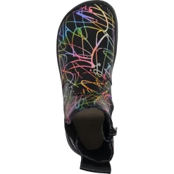 Fare Bare ~ Chelsea Boot ~ Schwarz Metallic