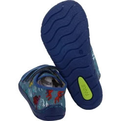 Fare Bare |vA ~ LowCut Leder & Canvas ~ Dino Blau
