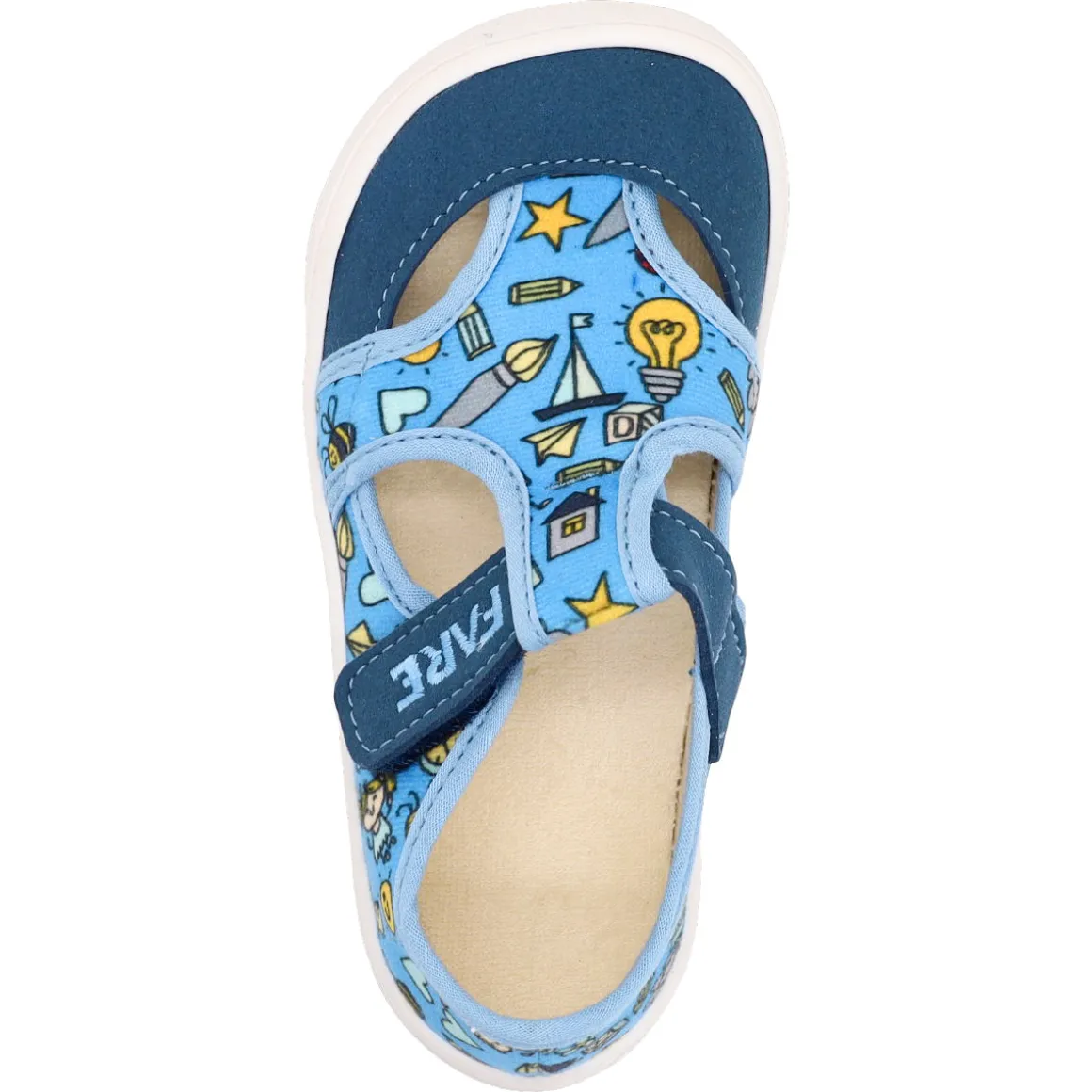 Fare Bare ~ (W) Slipper Wide Klett ~ Cartoon
