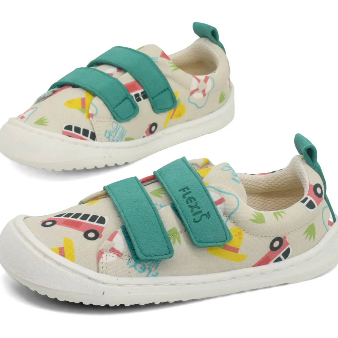 Flexi Nens ~ LowCut Klett Vegan ~ Beach