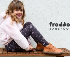 Froddo ~ Autumn MidCut Klettschuh Leder ~ Dark Blue