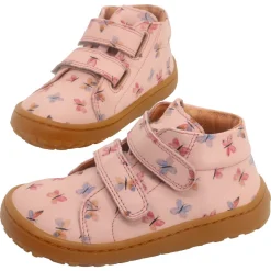 Froddo ~ First Step MidCut Klett Leder ~ Pink+ Butterflies