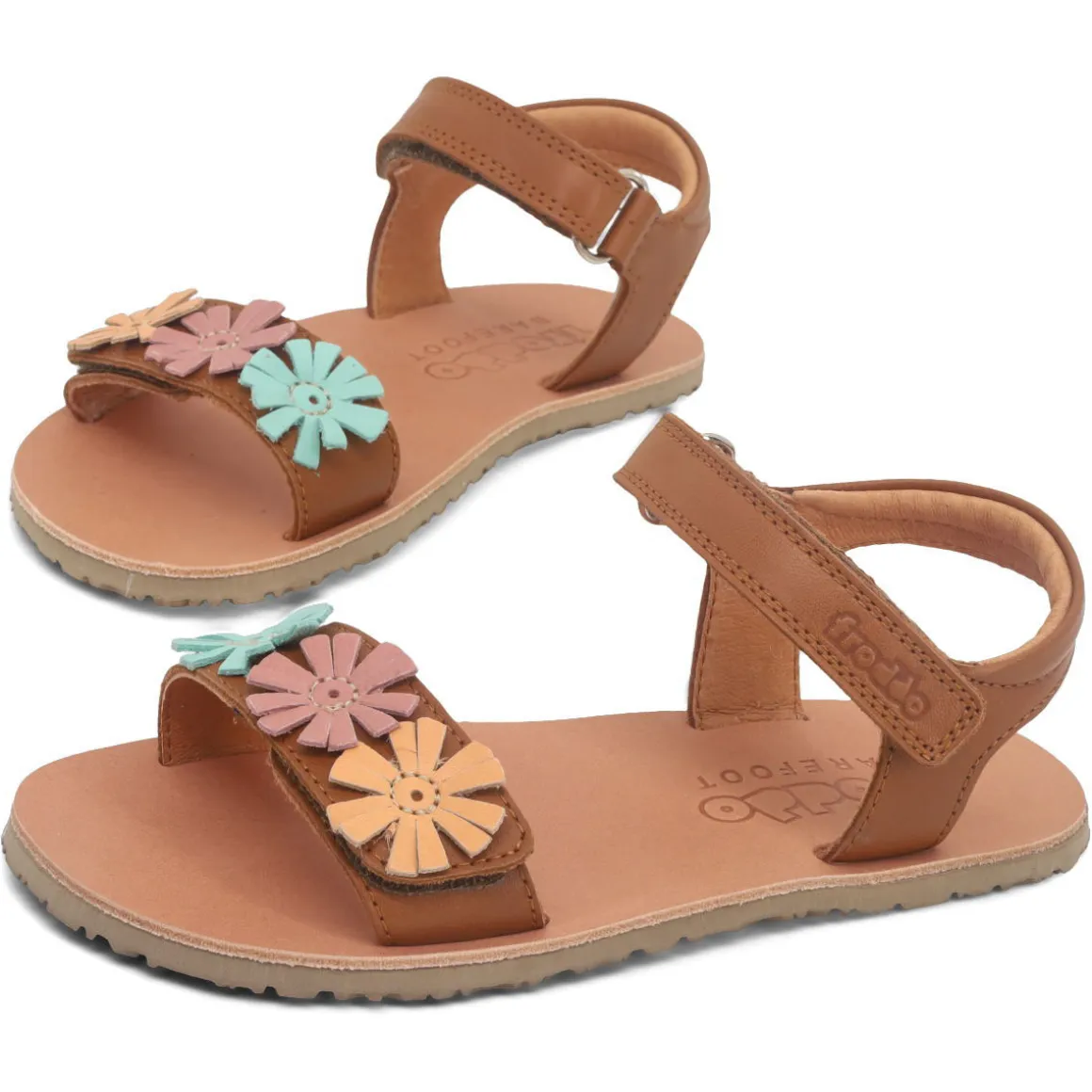 Froddo ~ Flexy Flower Sandale ~ Brown+