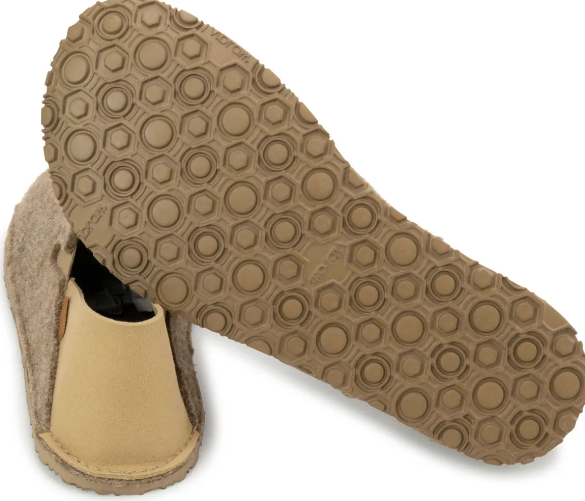 Froddo ~ Slip-On Wooly Hausschuh ~ Beige