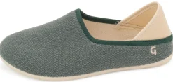 Gottstein ~ Leinen Slipper Slip-On Vegan ~ grün