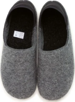 Gottstein ~ Wool Slip-On ~ Grey/Charcoal