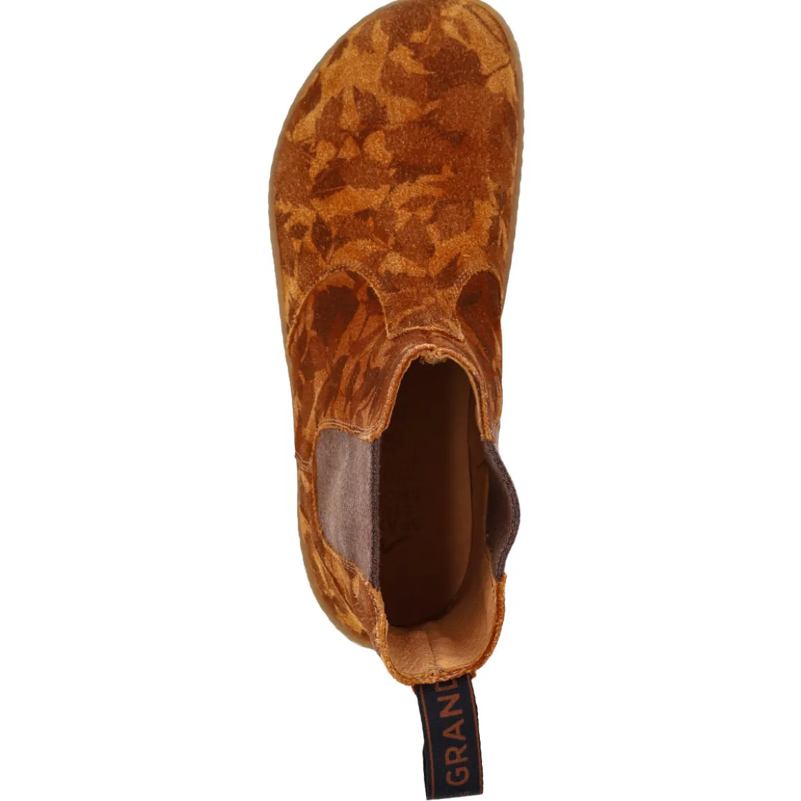 Grand Step ~ Chelsea Boot Kim Suede ~ Whiskey Leaves