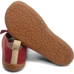Grand Step ~ Essence LowCut Hanf Schnürschuh ~ Bordo