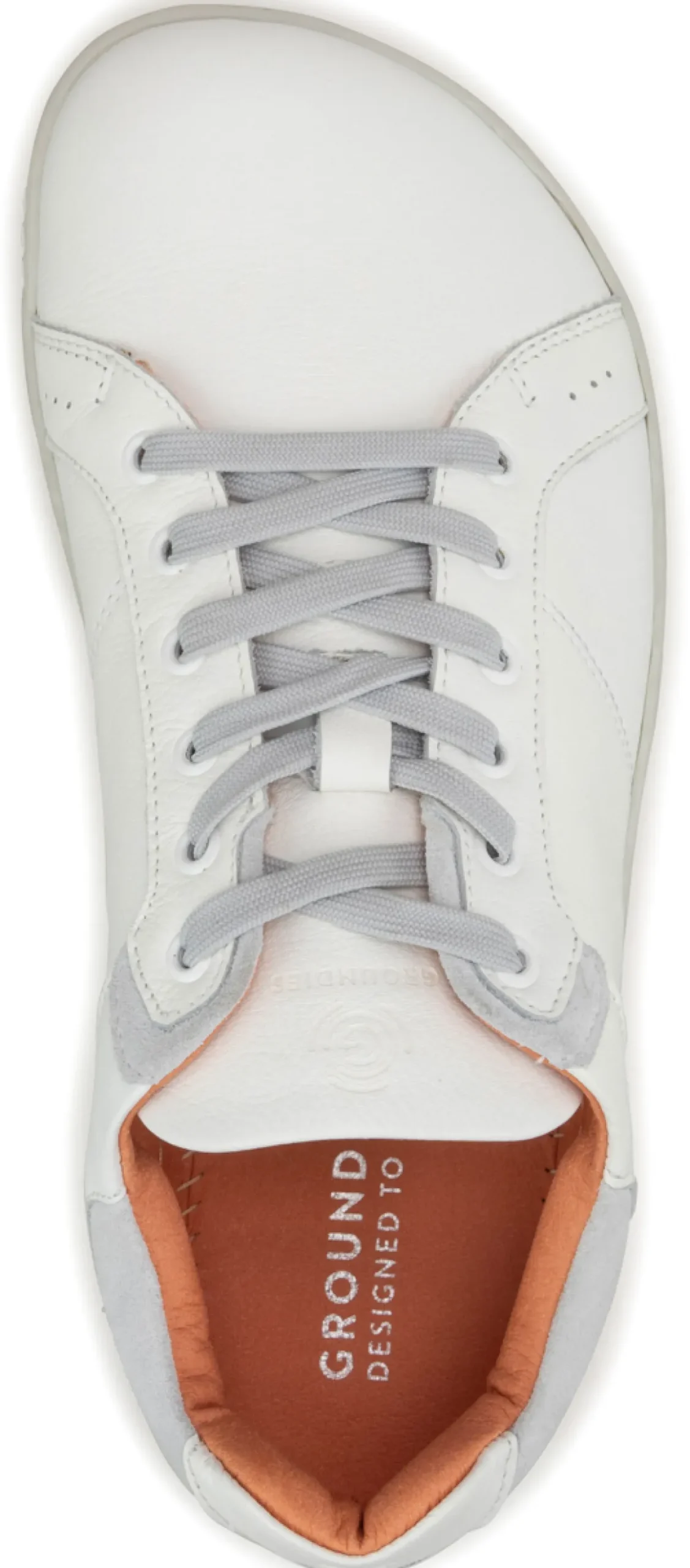 Groundies ~ Blaze LowCut Sneaker GO+ ~ White