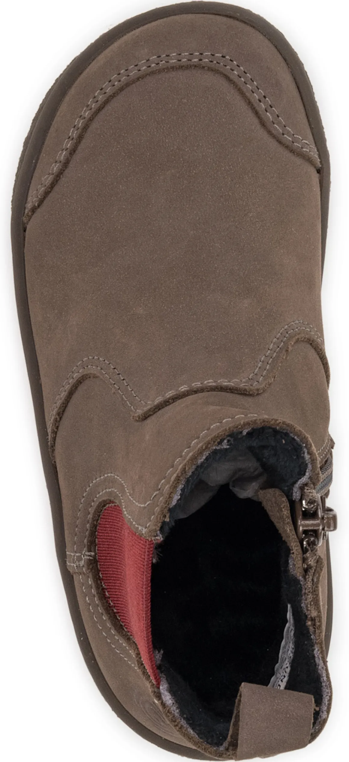 Groundies Kids ~ Everyday Chelsea GK2 ~ Taupe/Red