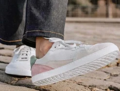 Groundies ~ Nova LowCut Sneaker GS1 ~ Beige Pink