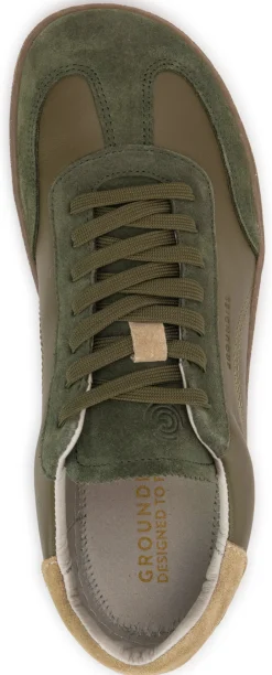 Groundies ~ Panama LowCut Sneaker GS1 ~ Khaki