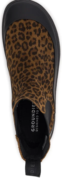 Groundies ~ Sienna Chelsea Boot GS1 ~ Leo Black